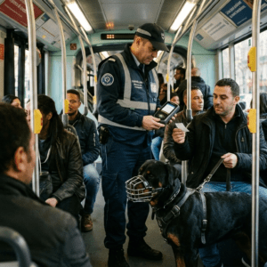 Transports publics : Réglementation et contrôle des chiens catégorisés ou non.
